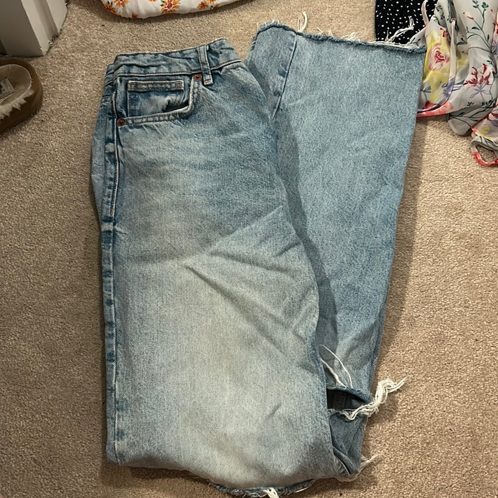 Zara high waisted jeans